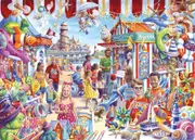 Gibsons - Seaside Souvenirs Large Piece Puzzle 250pc