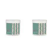 2PK Porto Illumina Scented Wax Candle Coconut & Vanilla Swirl Fragrance 425g