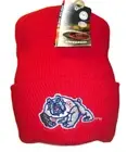 Fresno State Bulldogs University Mens Adult Red Beanie Winter Hat New Ncaa