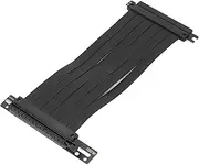 Pcie 3.0 X16 GPU Riser Cable: High Speed Female 90 Degree Graphics Card Extension Cable for Gen 3 Gpus, Compatible with GTX1080, RTX2060, 200MM