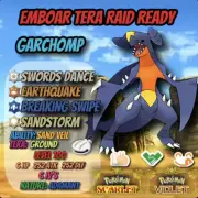 ⭐ Pokemon Scarlet & Violet ⭐ Garchomp 7 ⭐ Emboar Raid Ready