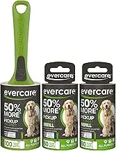 Evercare Pet Hair Extra Sticky Lint Roller with 2 Refills, New Ergo Grip, 220 Total Sheets