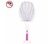 Electrical Mosquito Swatter Mosquito Killer Two-In-One USB Rechargeable Household Electrical Mosquito Swatter