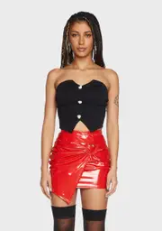 Smitten Ways Strapless Vest