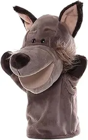 Animal Hand Puppets,Cute Stuffed Puppets with Movable Mouth - Theater Performance Supplies, Educational Stuffed Animal Doll for Role Play Storytelling Preschool Teaching