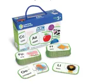Learning Resources ABC Puzzle Cards Self Correcting Puzzles (LER6085)