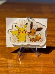 Pikachu & Eevee Bag / Key Chain Pokémon Collection New