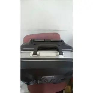 Landy時尚鋁框深藍色20吋行李箱