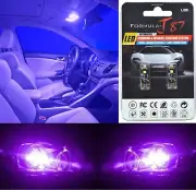 Canbus Error LED Light 194 Purple 12000K Two Bulbs Step Door Replacement Show OE