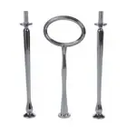 3 Tier Oval Stand (3 SETS) Cake Plate Display Holder Handle5460