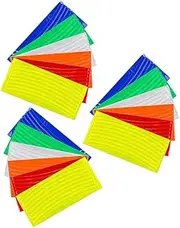 JECOMPRIS 18pcs Reflective Bike Wheel Stickers Glow Dark Rim Decals for Car Motorcycle High Visibility Reflective Tape for Enhanced Safety Roads