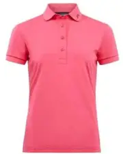 J Lindeberg Women's Tour Tech Golf Polo GWJT06826 Q113 Azalea Pink Small Med NEW
