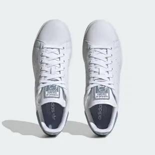 【adidas 愛迪達】休閒鞋 男鞋 女鞋 運動鞋 三葉草 STAN SMITH 牛仔藍 ID2028