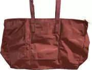 Michael Kors Logo Jet Set Travel Large Packable Tote Brandy NEW With Tags