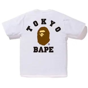 A Bathing Ape 1G22110053 CITY TOKYO APE HEAD TEE 短T (白色)化學原宿