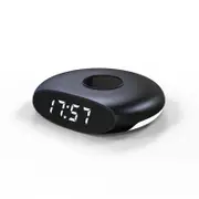 10w Wireless Charger Foldable Digital Alarm Clock for iPhone 11 Pro for Samsung Xiaomi Huawei