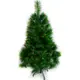 【摩達客】台灣製 4呎/4尺(120cm)特級綠松針葉聖誕樹裸樹(不含飾品)(不含燈)