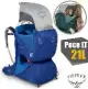 ☆【美國 OSPREY】新款 Poco LT Child Carrier 21L 輕量網架式透氣嬰兒背架背包/天空藍