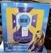Hannah Montana Clock Radio for iPod & Disney Mix Stick 2007 Miley Cyrus