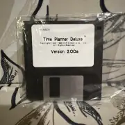 Vintage 1994 Hinsch Time Planner Deluxe Version 2.00a 3.5" Floppy Disk VHTF