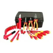 Wiha Tools 31592 3/8 inch Drive, Insulated Socket Set, 24 Piece