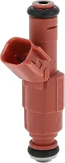 Hihaha No.0280156156/3M4G-BA Fuel Injector for Mazda 6 Saloon (GG) 2.3 2002-2007 Fuel Nozzle Flow Match 1 Pc Red