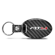 GMC AT4 Carbon Fiber Oval Shape Key Chain