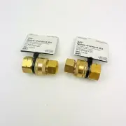 2-PACK POWERFIT 3/8" MALE QUICK-CONNECT X FEM NPT KIT AP31037B, PRESSURE WASHER