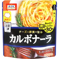 在飛比找PChome24h購物優惠-日本製粉 微波用義麵醬-培根雞蛋風味 (120g)