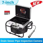 7 inch Monitor Pipe Inspection Camera IP68 Drain Sewer Pipeline Video Endoscope