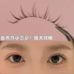 【 LITTLE DEVIL EYELASHES 】自然纖長小惡魔整條睫毛假睫毛自粘超自然裸妝仿真超細梗眼睫毛