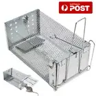 Rat Trap Cage Humane Live Animal Sensitive Catch Mouse Pest Rodent Bait Control