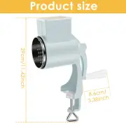 Hand Crank Grain Grinder Rustproof Manual Food Mill with 5 Replaceable belfh