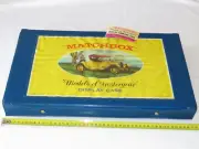 Vintage 1969 Lesney Matchbox 16 Car Collector Display Case with Swing Tag NOS