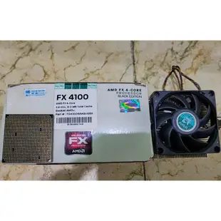 Amd FX 4100 3.6 GHz 四核 AM3 處理器