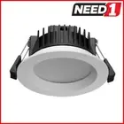 10 Pack x CROWN 13W Tri Colour LED Dimmable Downlight 90-95mm Cut Out– Recessed
