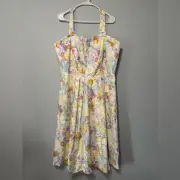 City Chic NWT Luiza Midi Dress Pastel Floral Softly Softly Corset Top 20