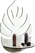 Floating Shelf,Decorative Shelf Wall Mounted | Leaves Shape Floating Hollow Shelves for Wall, Simple Wood Shelf for Kids Girls Room Bedroom