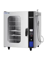 現貨 五本全自動多功能萬能蒸烤箱大容量電烤烘培爐熱風循環電烤箱商用