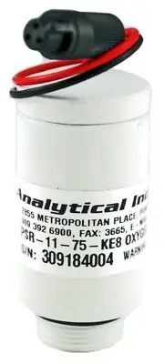 Analytical Industries PSR-11-75-KE8 Oxygen Sensor SLE 5000 Maxtec MAX-250B R125P