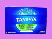 Tampax Cardboard Applicator Tampons Super Absorbency Unscented