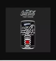 (5 Pack) Coca-Cola Zero Sugar OREO Limited Edition Creations Cookie Soda, 7.5oz