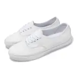 【VANS】休閒鞋 AUTHENTIC REISSUE 44 男鞋 女鞋 白 皮革 經典 全白 情侶鞋(VN000CQAWWW)