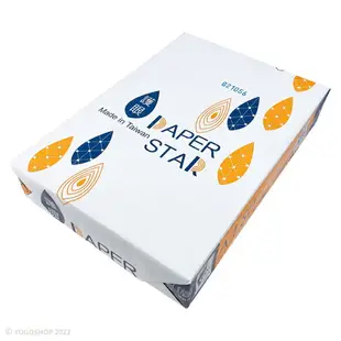 PAPER STAR 華紙 A4影印紙 80磅 /一包500張入 護眼 碳足跡認證 列印紙 白色影印紙 台灣製 -亨