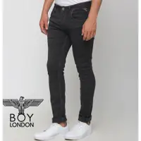 在飛比找蝦皮購物優惠-Boy London 修身版型雪黑色牛仔褲 32
