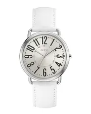 Guess Women's GC White Leather Watch