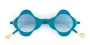 Eyepetizer Diciotto C.T-26F Men's Sunglasses Blue Size 48