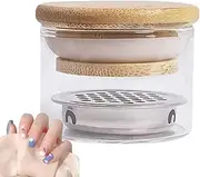 Gobelet De Nettoyage Pour Pinceaux De - Nettoyant Pour Pinceaux De | Gobelet En Verre Pour Ongles Avec Couvercle, Gobelet Pour Pinceaux À Paillettes Pour, Outil De Nettoyage