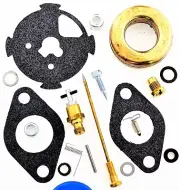 ZENITH Carburetor Kit & Adjustable Main Jet fit Onan LKB J JC CCKB JB J60 NB A11