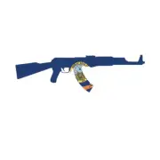 Idaho State Shape AK-47 Sticker